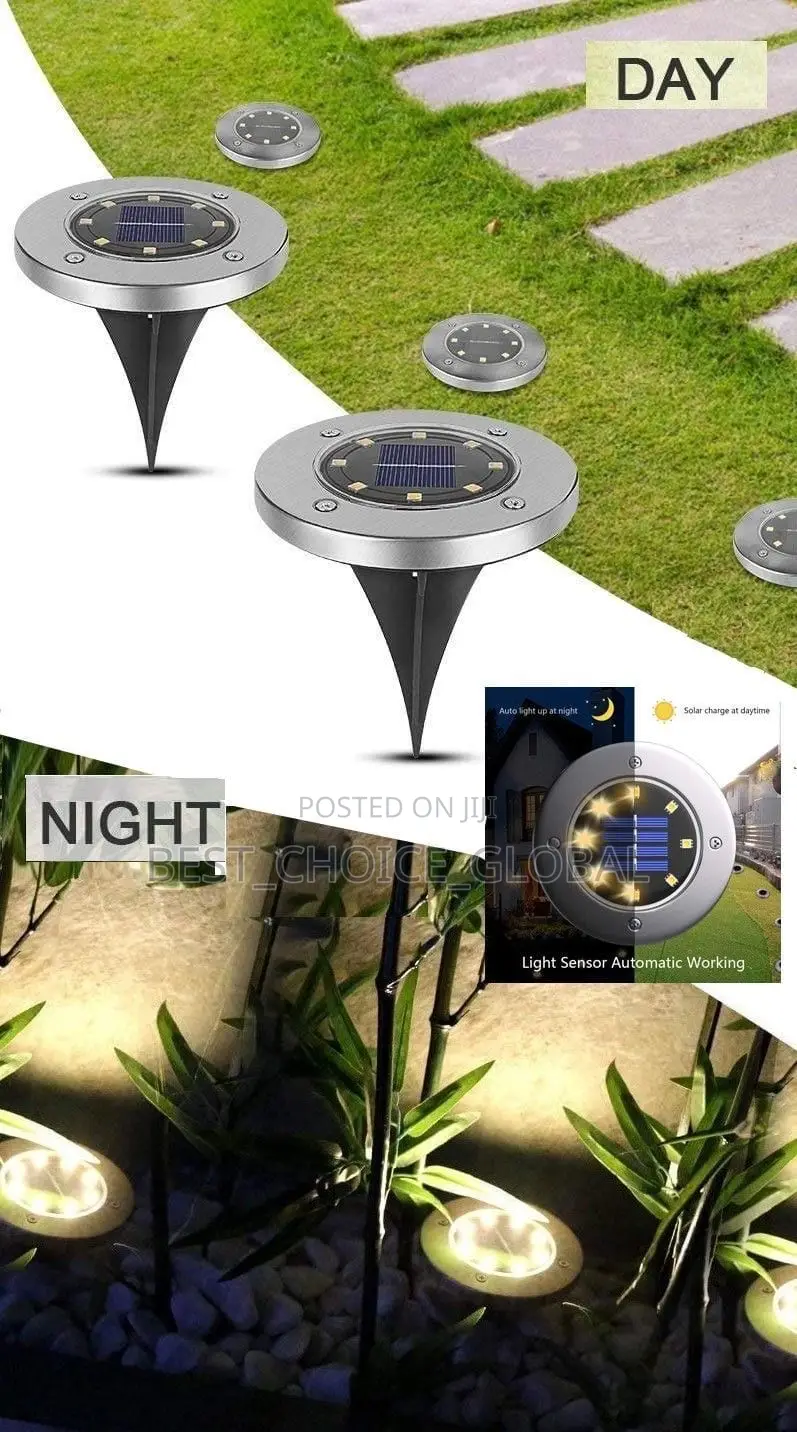 Led Solar Power Ground Lights