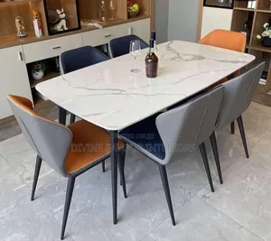 Dining Table Set of 6 Chairs