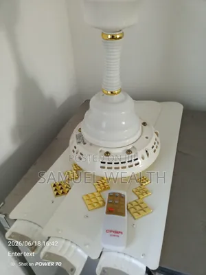 One Month Used Qasa Inverter Ceiling Fan With Remote for Sale