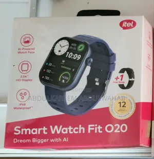 Itel Smartwatch Fit 020 2.04" Hd Display Ip68 Ai-Powered New O20
