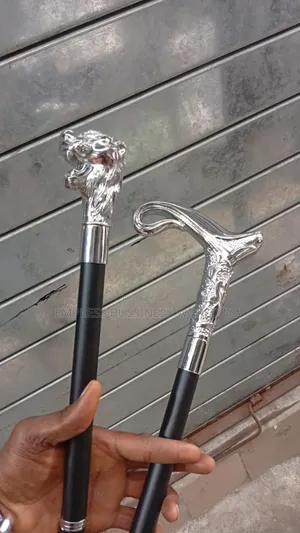 Adjustable Gold Top Classic Walking Sticks