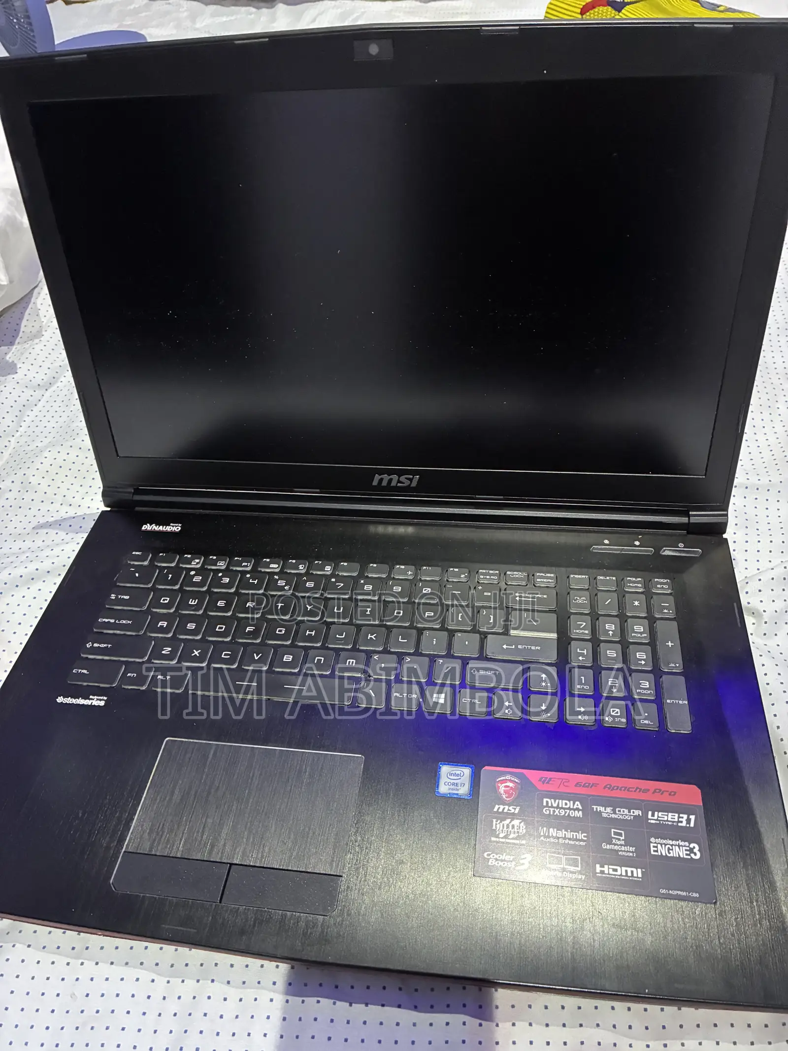 Laptop MSI GE60 2PE Apache Pro 16GB Intel Core i7 SSD 1T