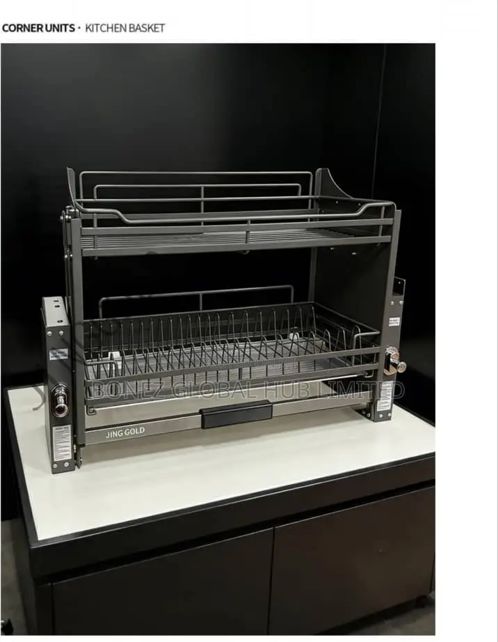 Pullout Kitchen Plate Cabinet