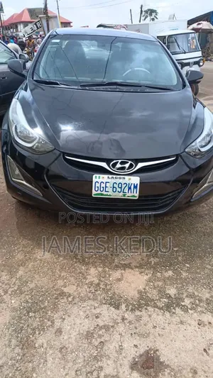 Hyundai Elantra 2012 Black