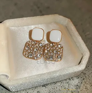 Japanese Korean Style Blingbling Earrings