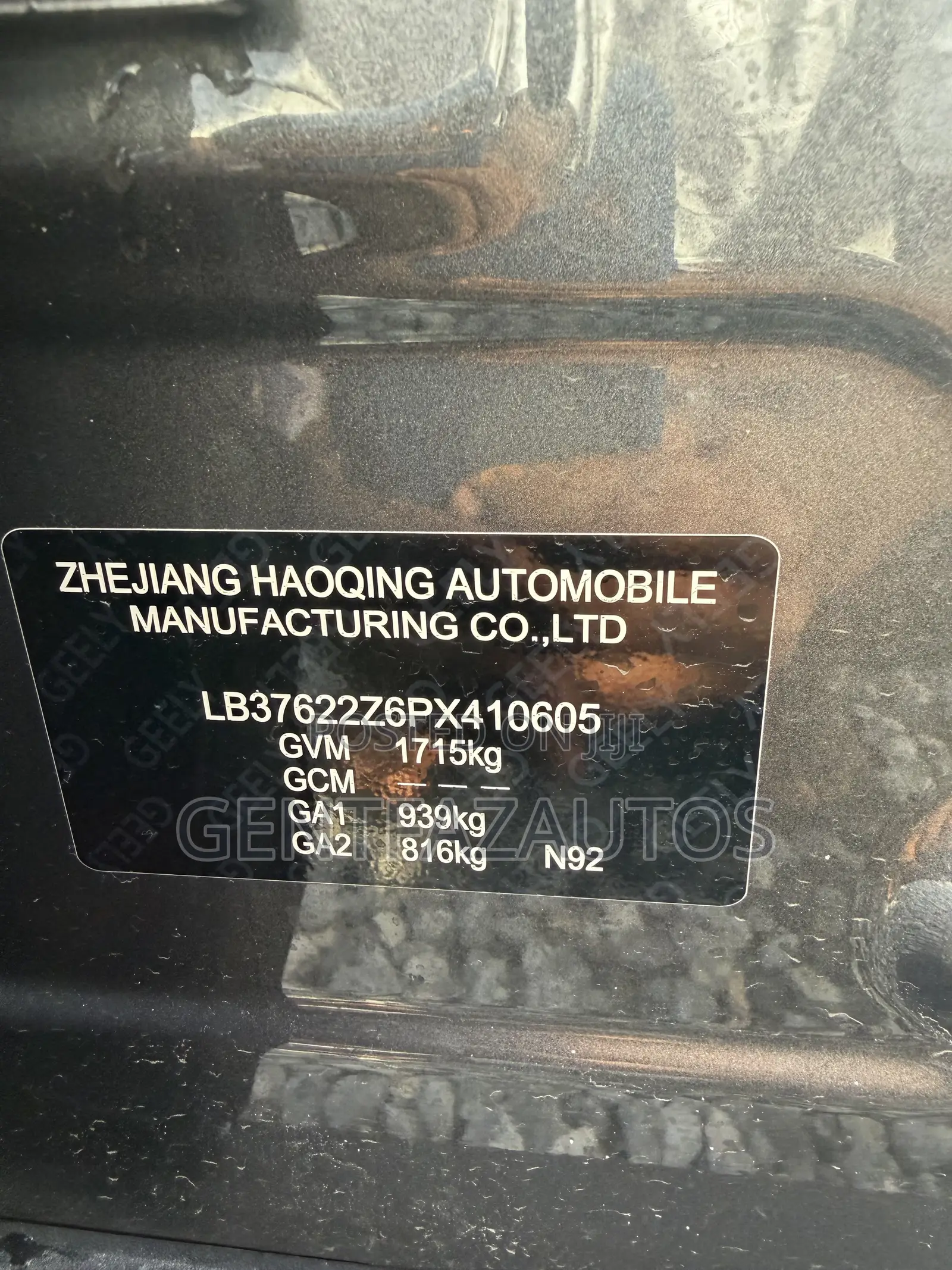 Geely Coolray 1.5 FWD 2020 Gray