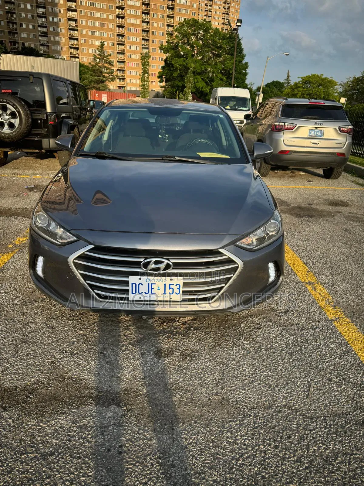 Hyundai Elantra 2017 Gray