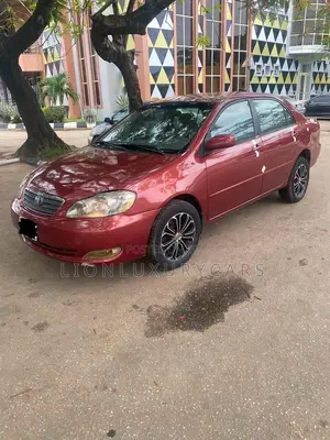 Toyota Corolla 2005 Red