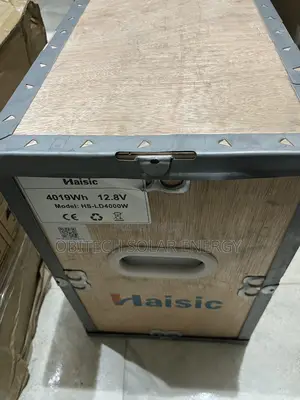 Haisic 4kwh 12v Lithium Battery (Lifepo4) 320ah Solar/Inverter Battery