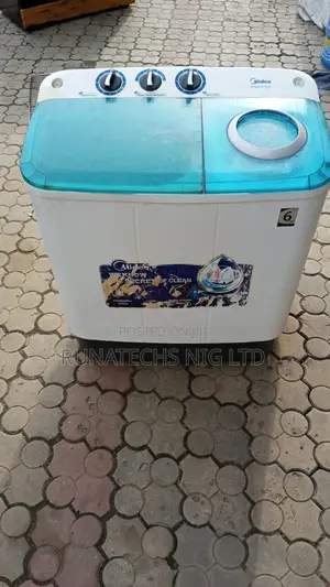 Midea 6kg Manual Washing Machine Wash Spin And Dryer