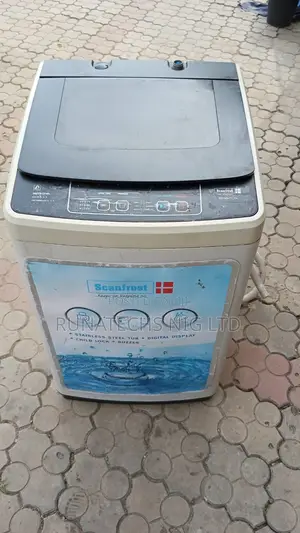 Scanfrost 8kg Automatic Washing Machine and Dryer Heavy Duty Uk Used