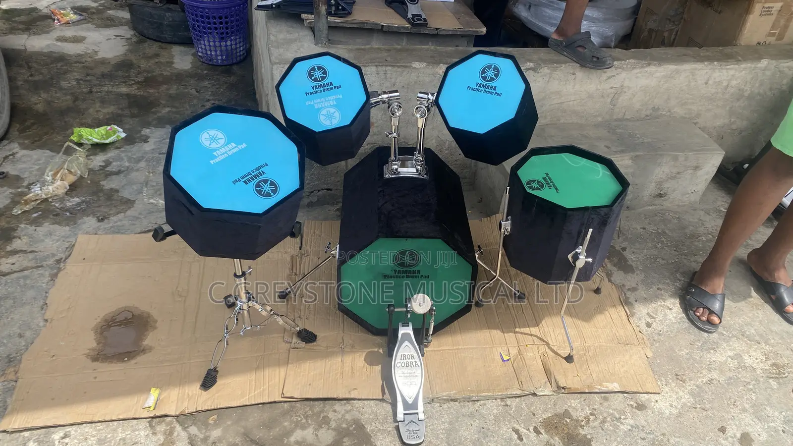 Yamaha Practice Drum Pad Complete Set