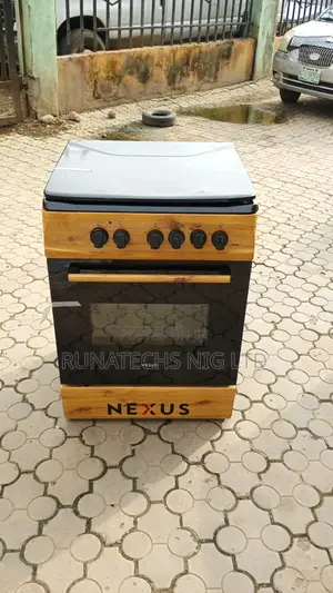 Nexus 60x65 Gas Cooker With Oven Grill Woody Finish Uk Used