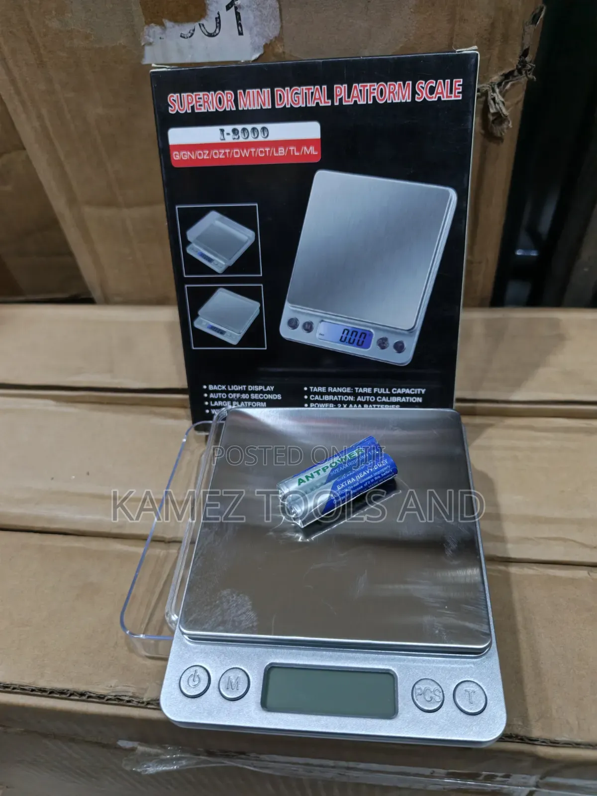 3kg by 0.01g Mini Digital Scale