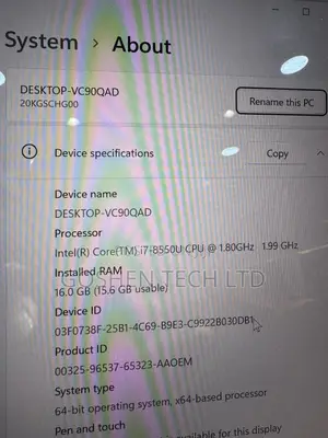 Laptop Lenovo ThinkPad X1 Carbon 16GB Intel Core i7 SSD 256GB