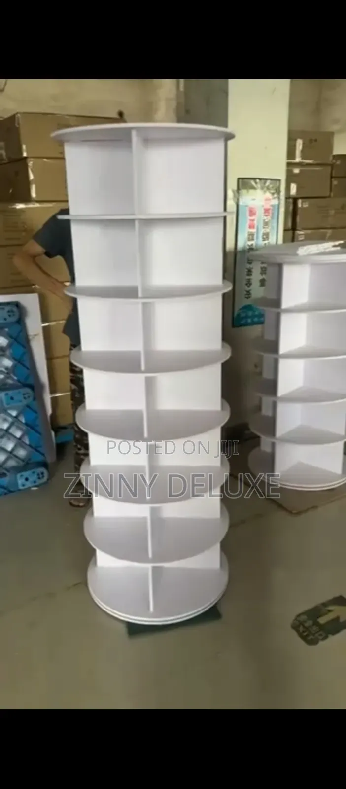 Rotating Shoe Rack