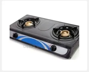 Double Burners Table Top Gas Cooker-Auto Ignition