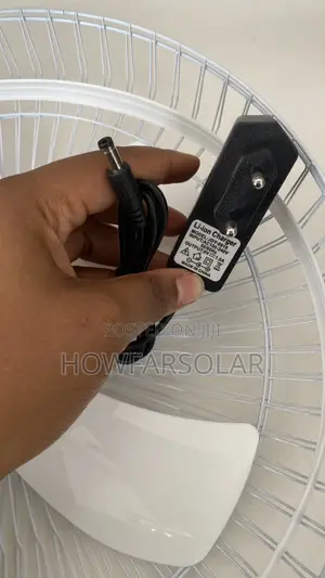 Solar Table Fan