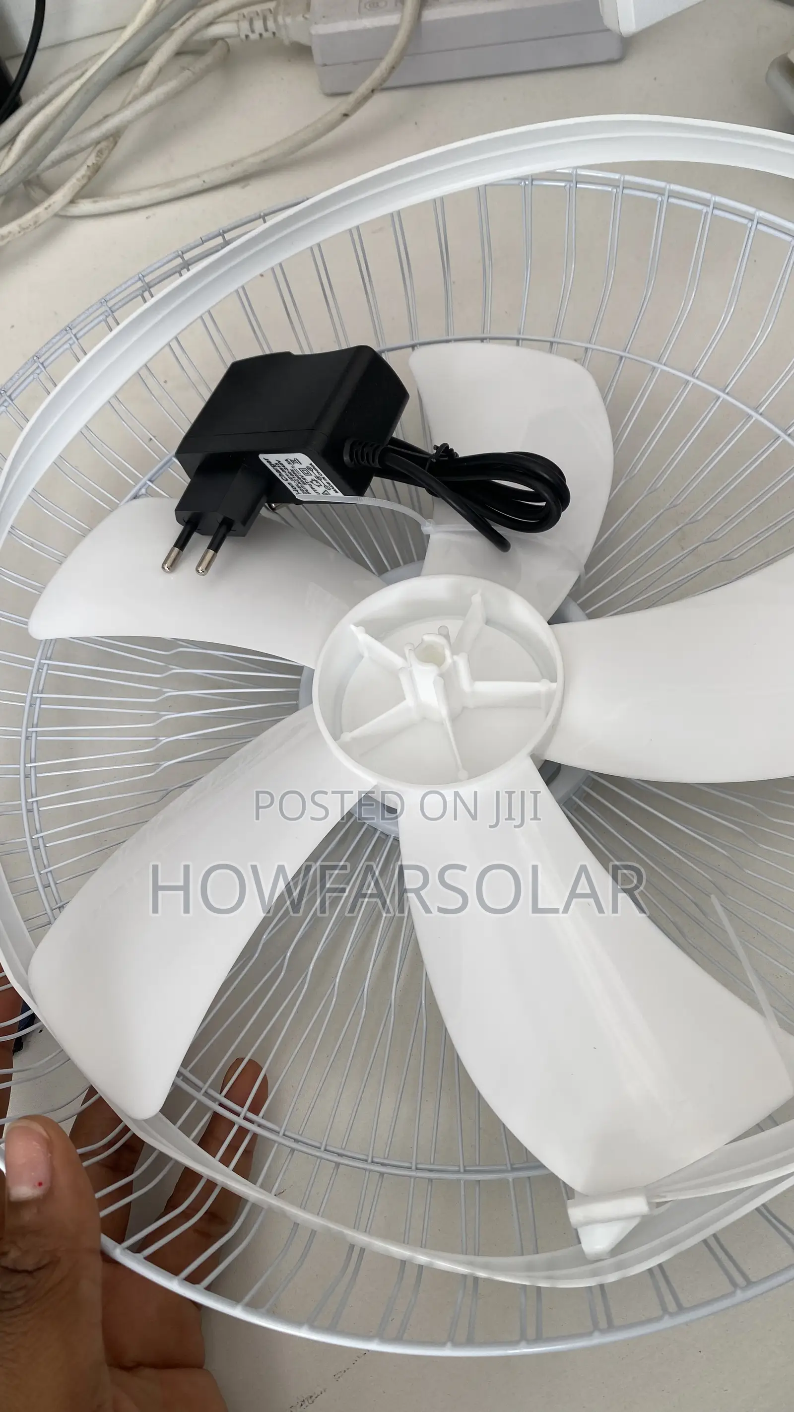 Solar Table Fan