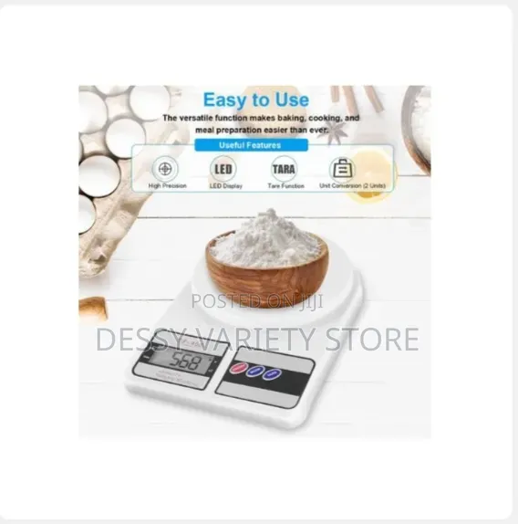 Cyfaza Digital 10kg/1g Kitchen Scale With Accurate LCD Display