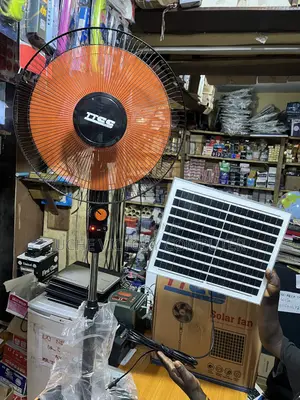16 Inches Rechargeable Solar Fan