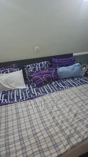 7 by 6 Bed With Semi Orthopedic Spring Mattress