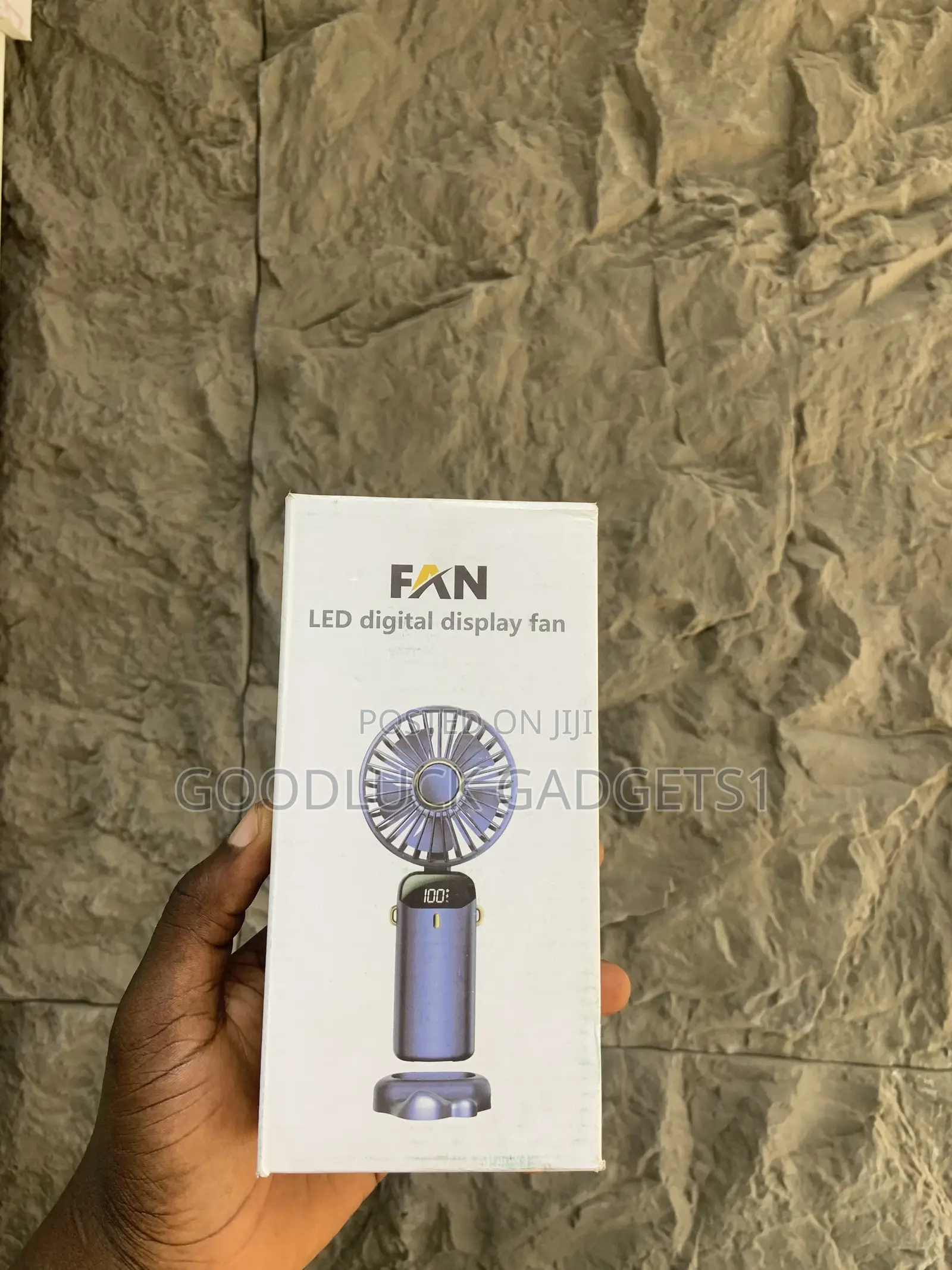 Led Digital Display Fan Available