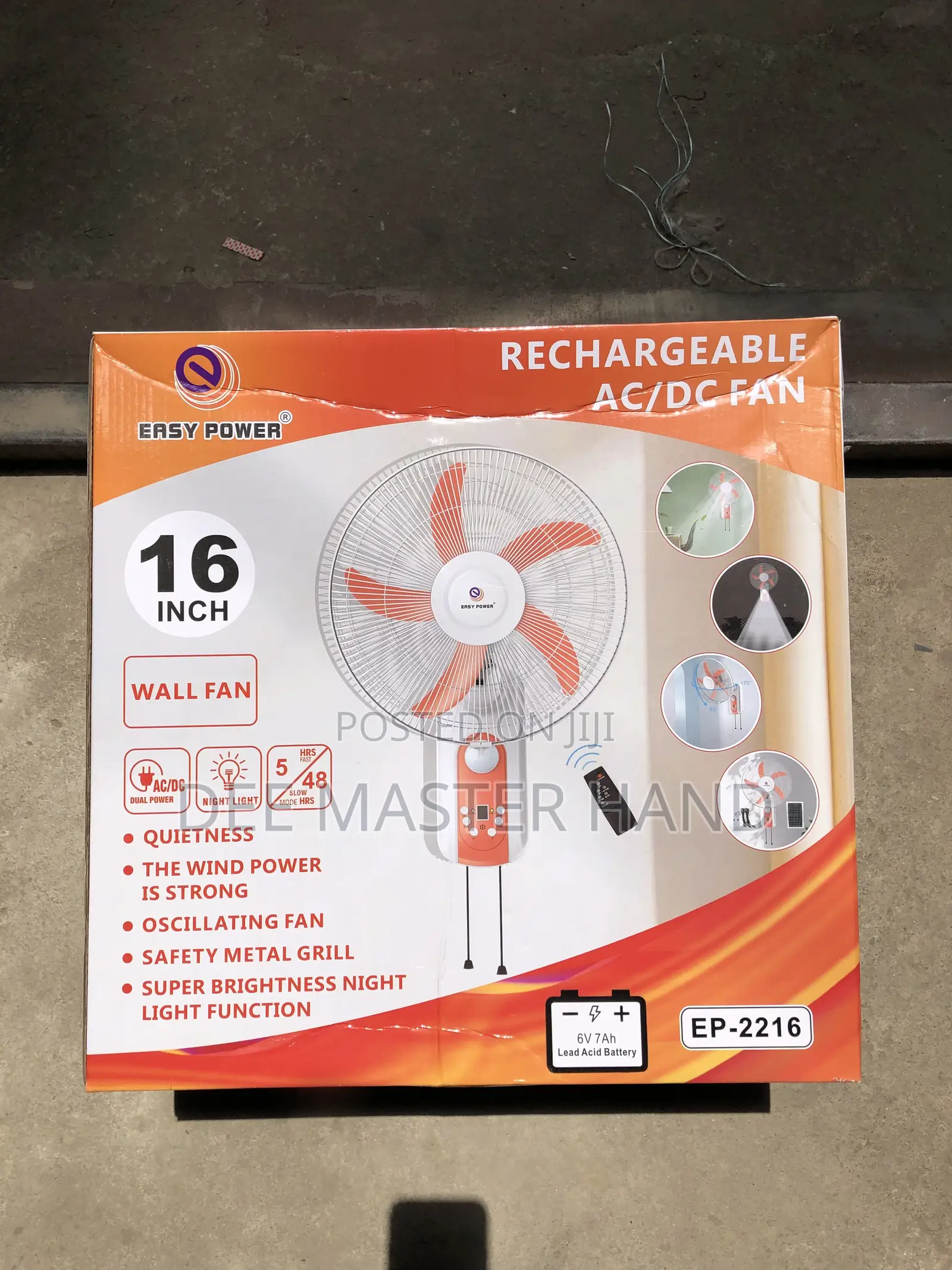 16inch Solar Wall Fan Comes With 10w Panel