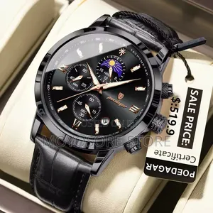 Poedager Chronograph Leather