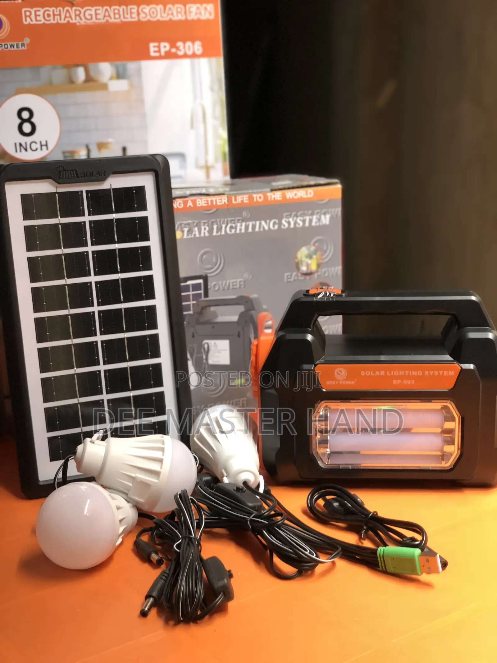 Solar Lighting System With Speaker
