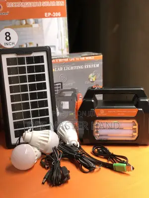 Solar Lighting System With Speaker
