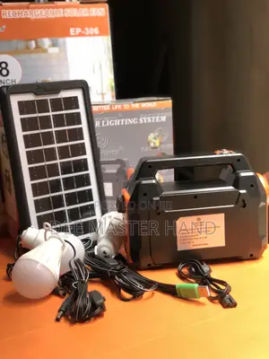 Solar Lighting System With Speaker