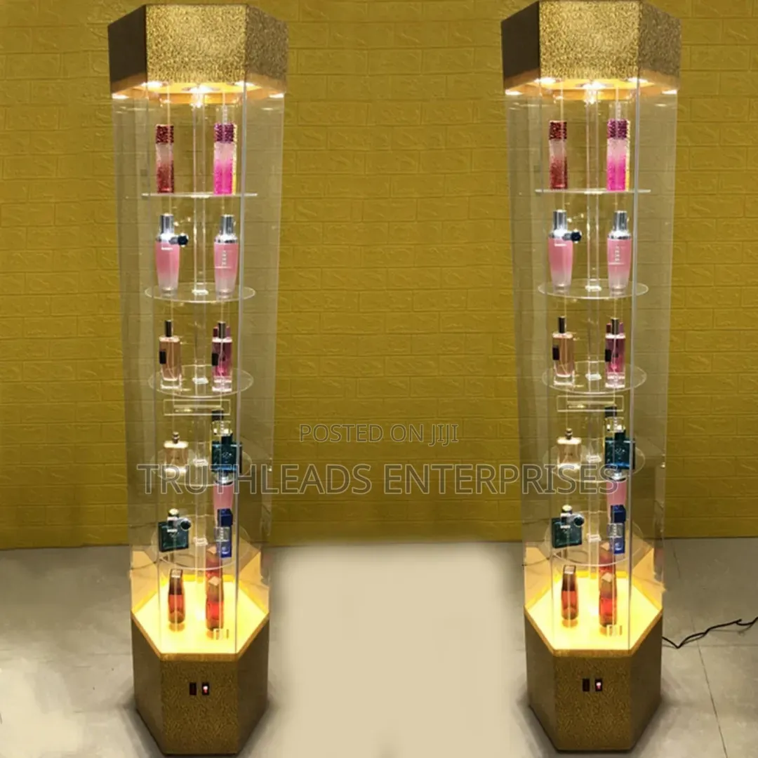 360 Degree Rotating Showcase Display Shelve
