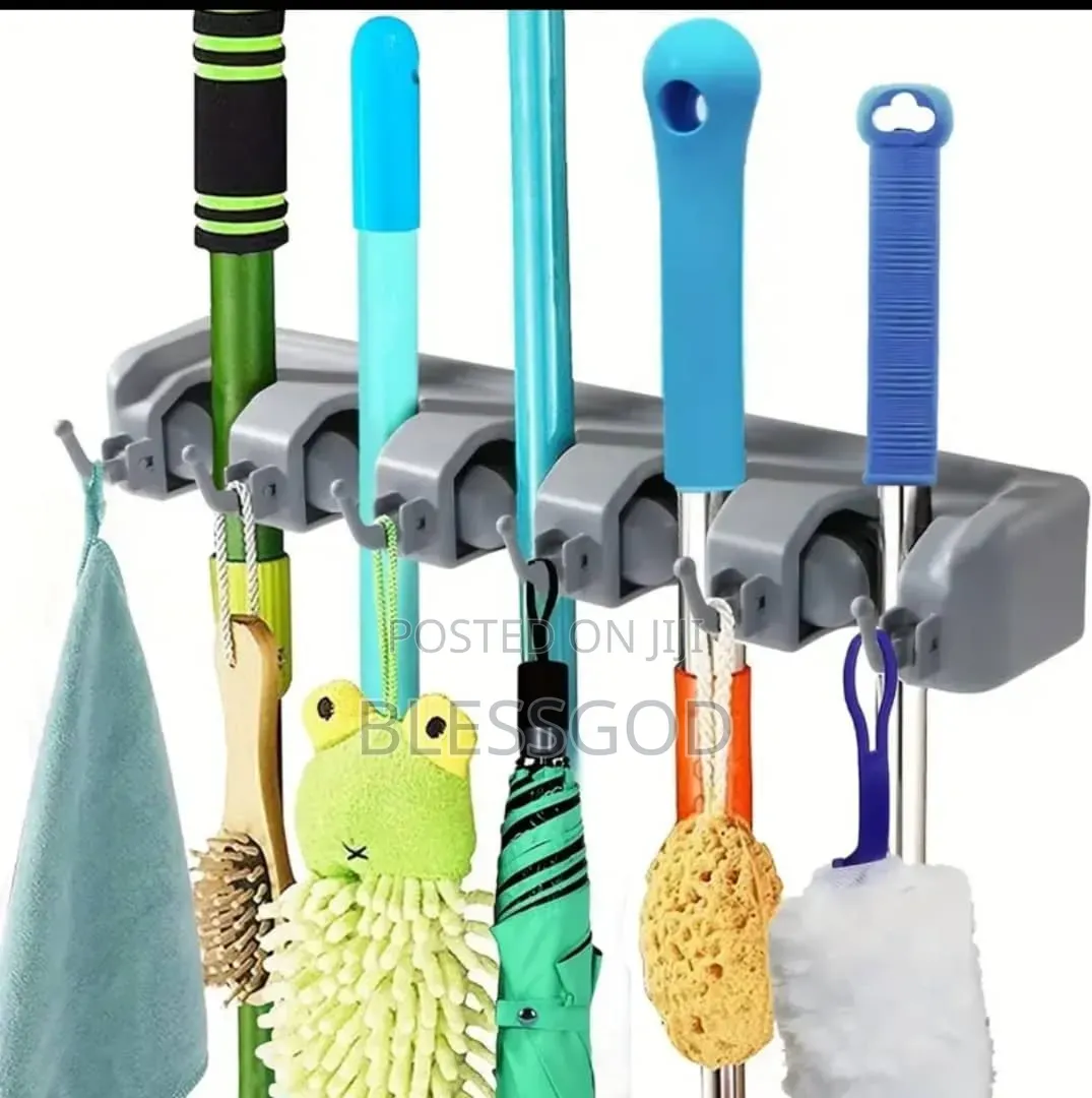 Broom Holder Wall Mount