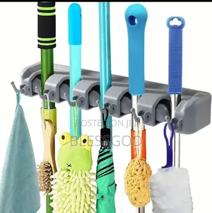 Broom Holder Wall Mount