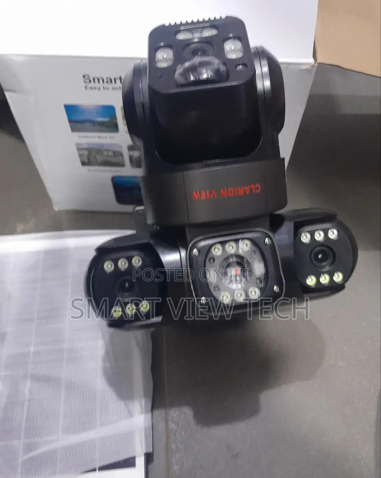 3 Lens 4g Solar CCTV Camera – Wireless Outdoor PTZ Security Camera