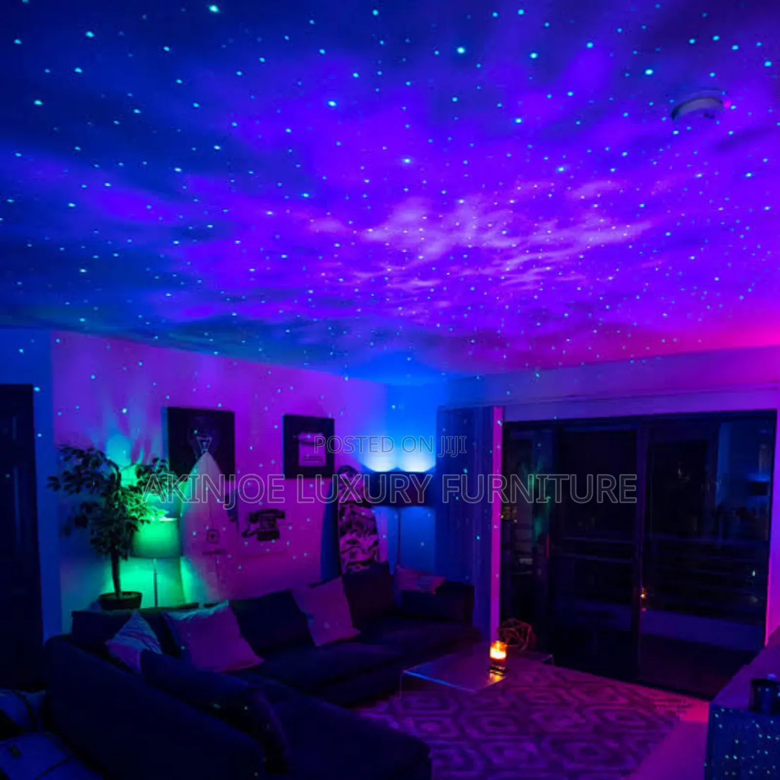 Astronaut Galaxy Light Display
