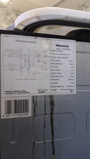 Hisense Rs5p558nmsg Refrigerator
