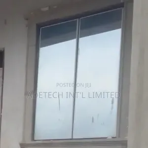 Grand Aluminium Frameless Window With Net and Burglary