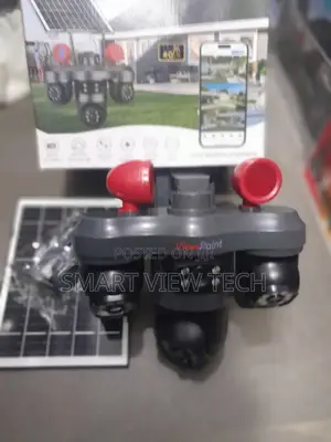 Triple Lens 4g Solar CCTV Camera – Wireless Outdoor PTZ Security