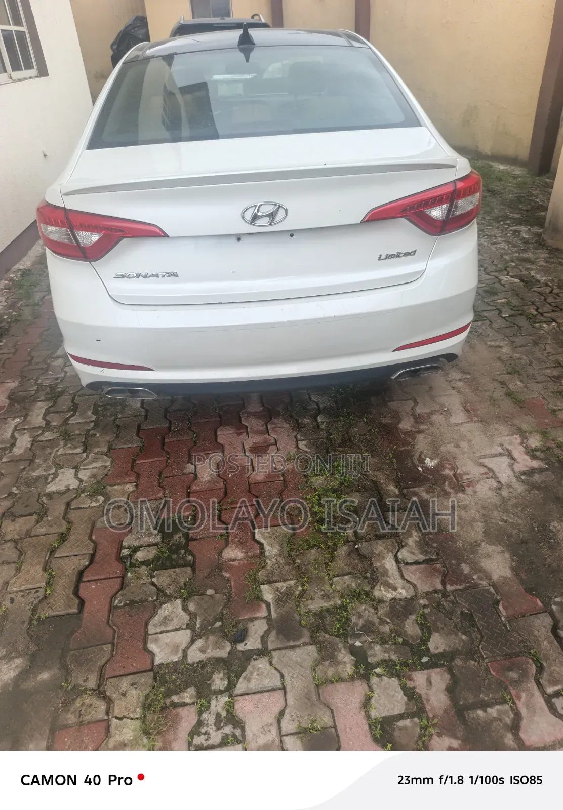 Hyundai Sonata 2016 White