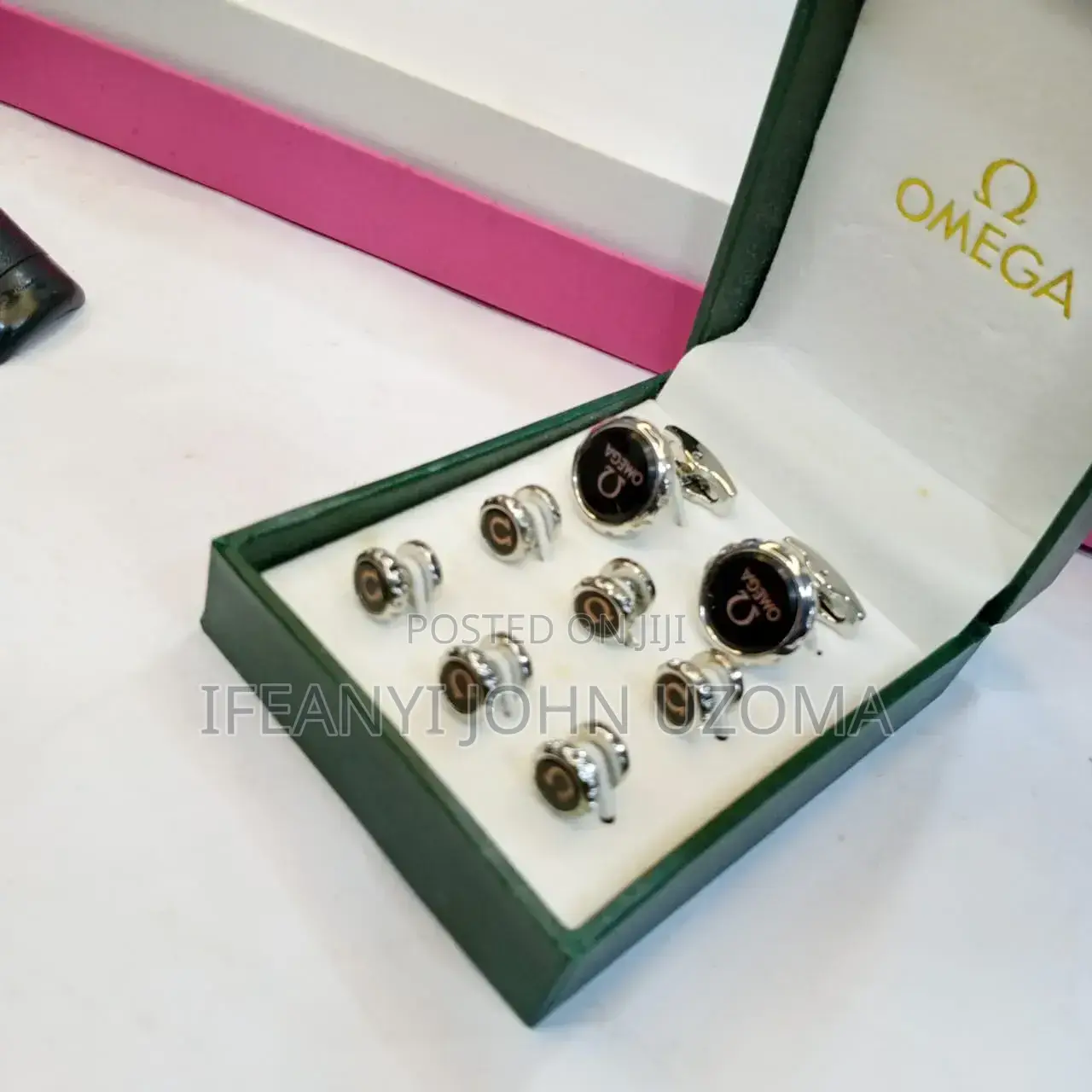 Luxury Designer Cufflinks With Buttons