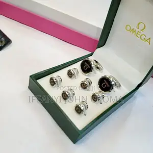Luxury Designer Cufflinks With Buttons