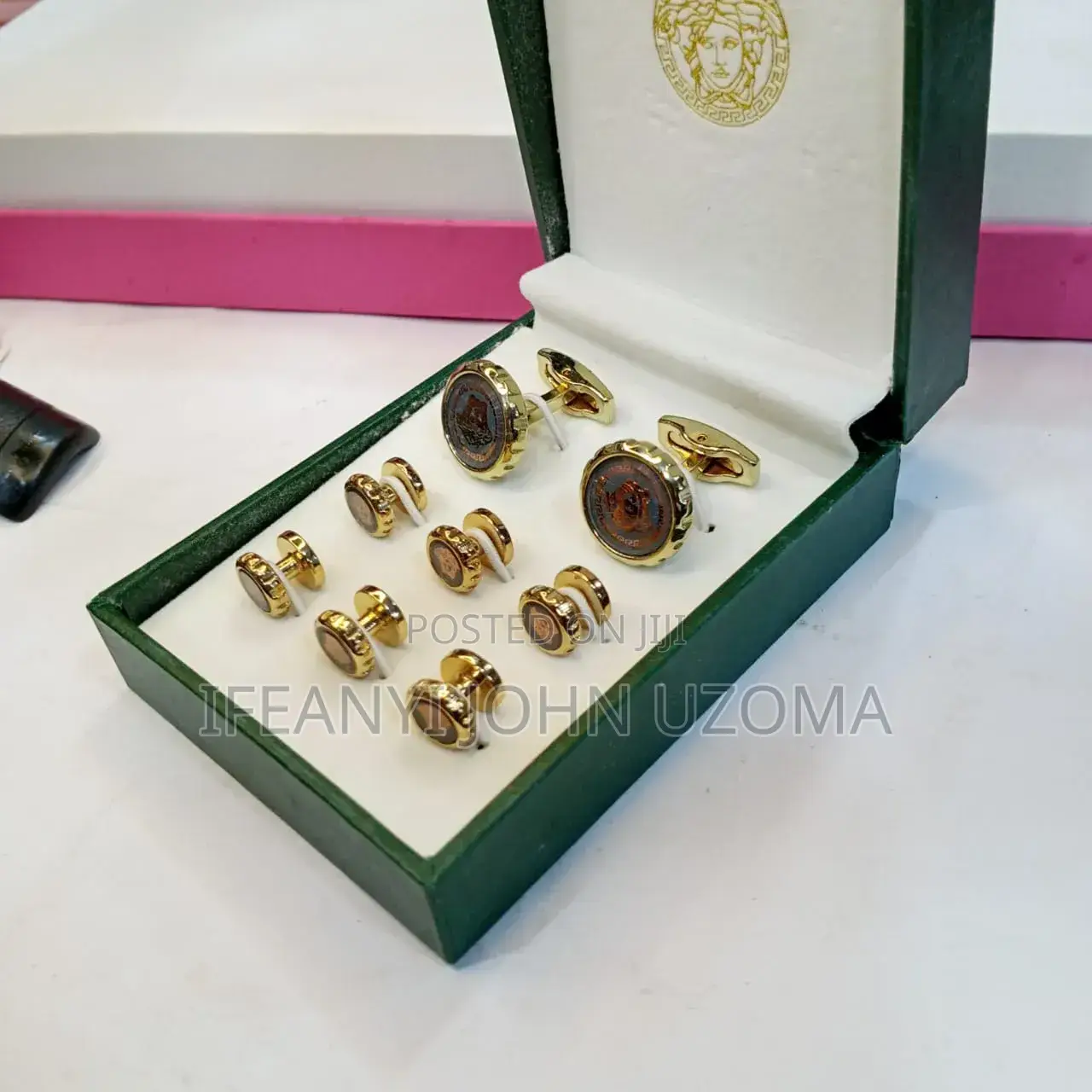 Luxury Designer Cufflinks With Buttons
