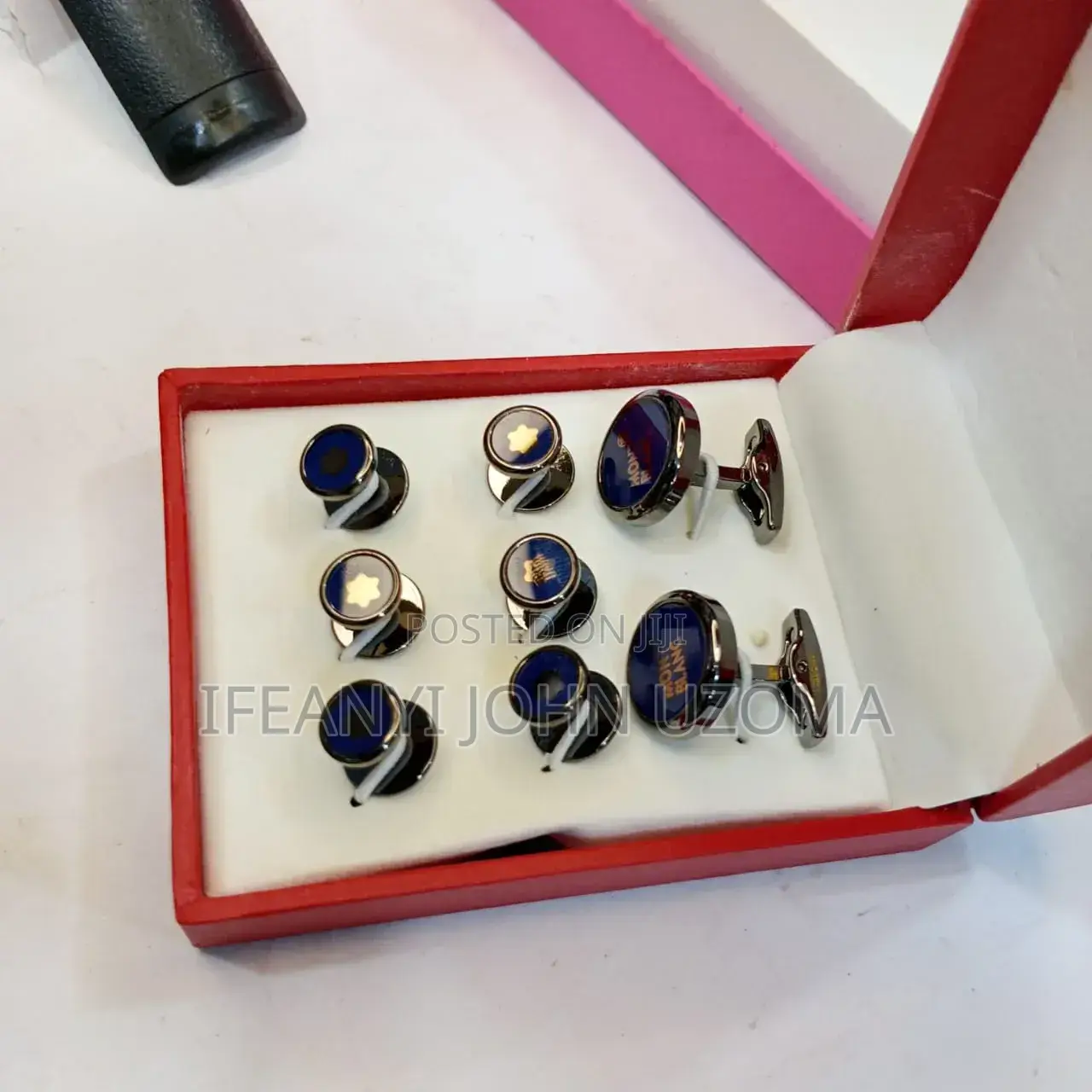 Luxury Designer Cufflinks With Buttons