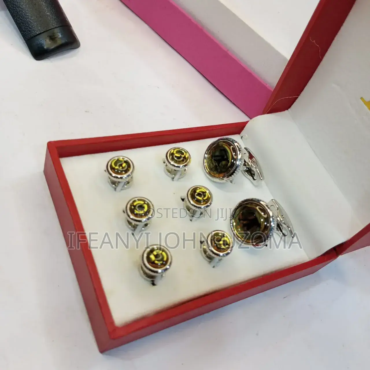 Luxury Designer Cufflinks With Buttons