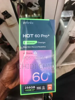 New Infinix Hot 60 Pro+ 256 GB