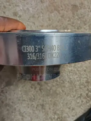 3” X 300cl SCH 40 Weld Neck Flange Ss 316