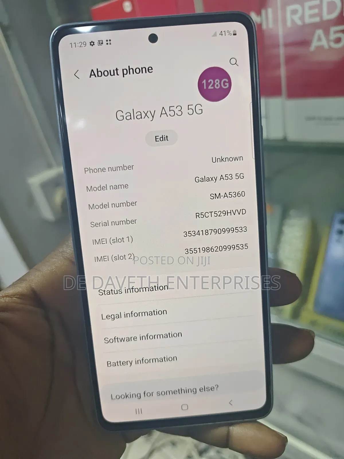 Samsung Galaxy A53 5G 128 GB