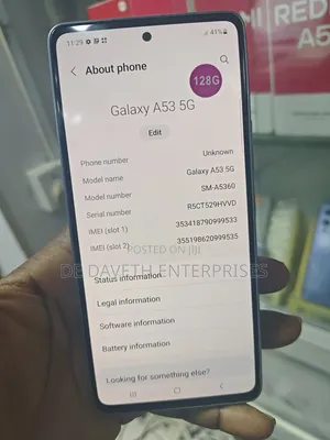 Samsung Galaxy A53 5G 128 GB